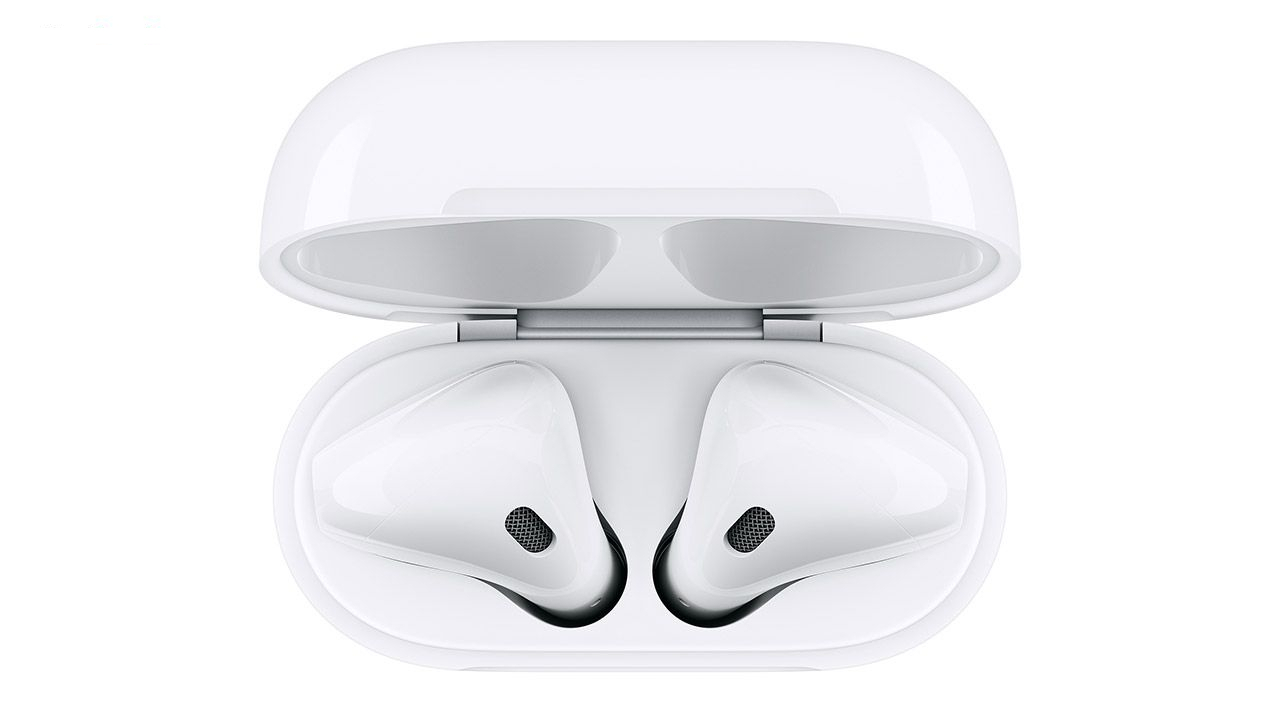 هدفون بی‌ سیم اپل مدل AirPods New Generation همراه با محفظه شارژ بی‌سیم