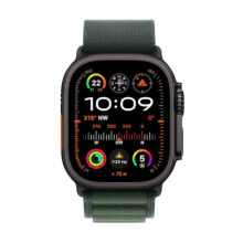 ساعت هوشمند اپل مدل Ultra 2 Black Titanium Case Alpine Loop 49mm