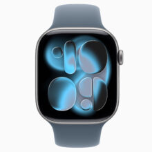 ساعت هوشمند 46 میلی متری اپل مدل Series 11 Aluminum Case با بند سیلیکونی
