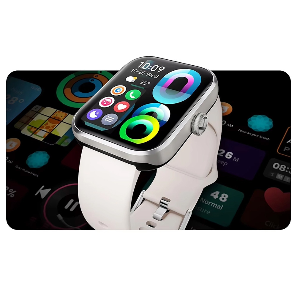 ساعت هوشمند 48 میلی‌متری هایلو مدل Watch 4 با بند سیلیکونی